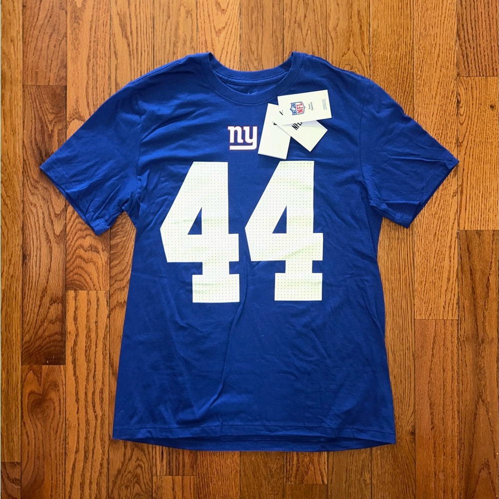 Cam Skattebo New York Giants Nike T-Shirt Size Medium NEW